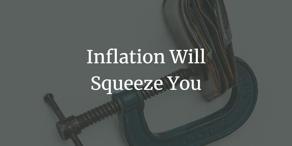 Average Inflation Rate is Higher Than Savings Account Interest