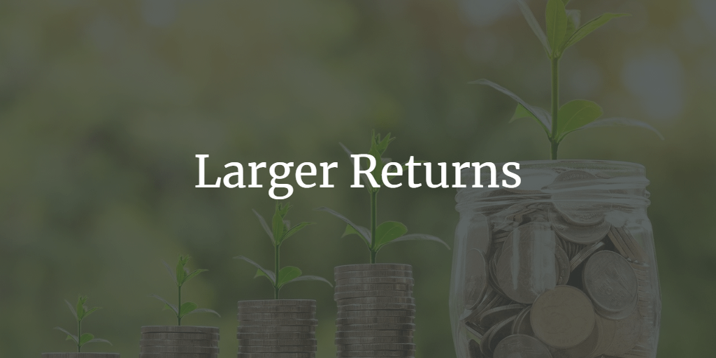 Investments Have Higher Returns than Savings Accounts