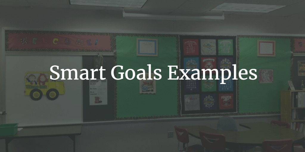 Smart Goals Examples for Students