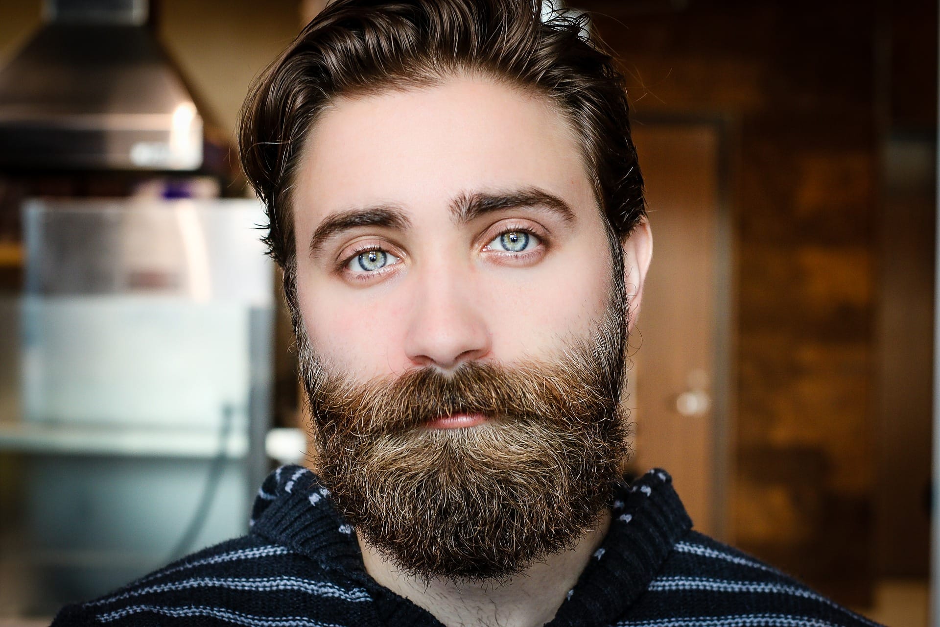 Bearded Man with Motivation in His Eyes Bearded Motivation